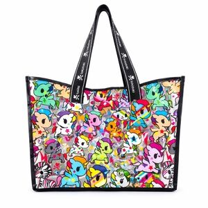 TOKIDOKI Clear Tote - Stadium Approved Unicorni CLEAR BAG